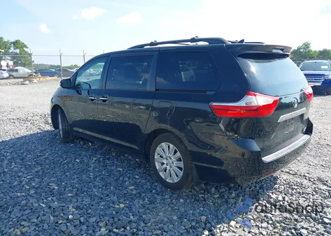 2015 Toyota Sienna Xle/Limited из США, поврежденный, VIN 5TDDK3DC0FS109212